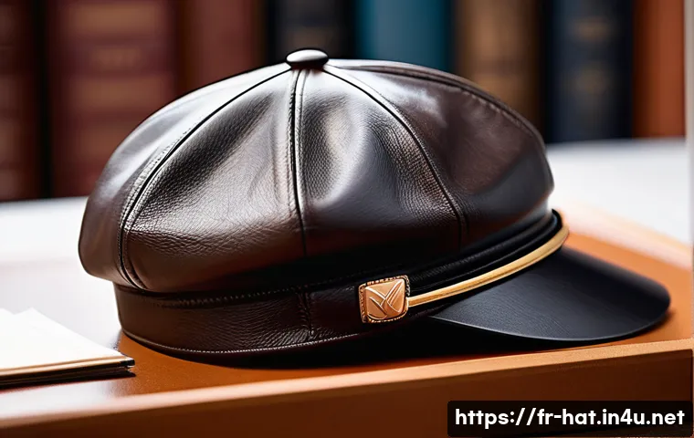 몽블랑 가죽 캡과 페라가모 클래식 캡 비교 관련 이미지 2